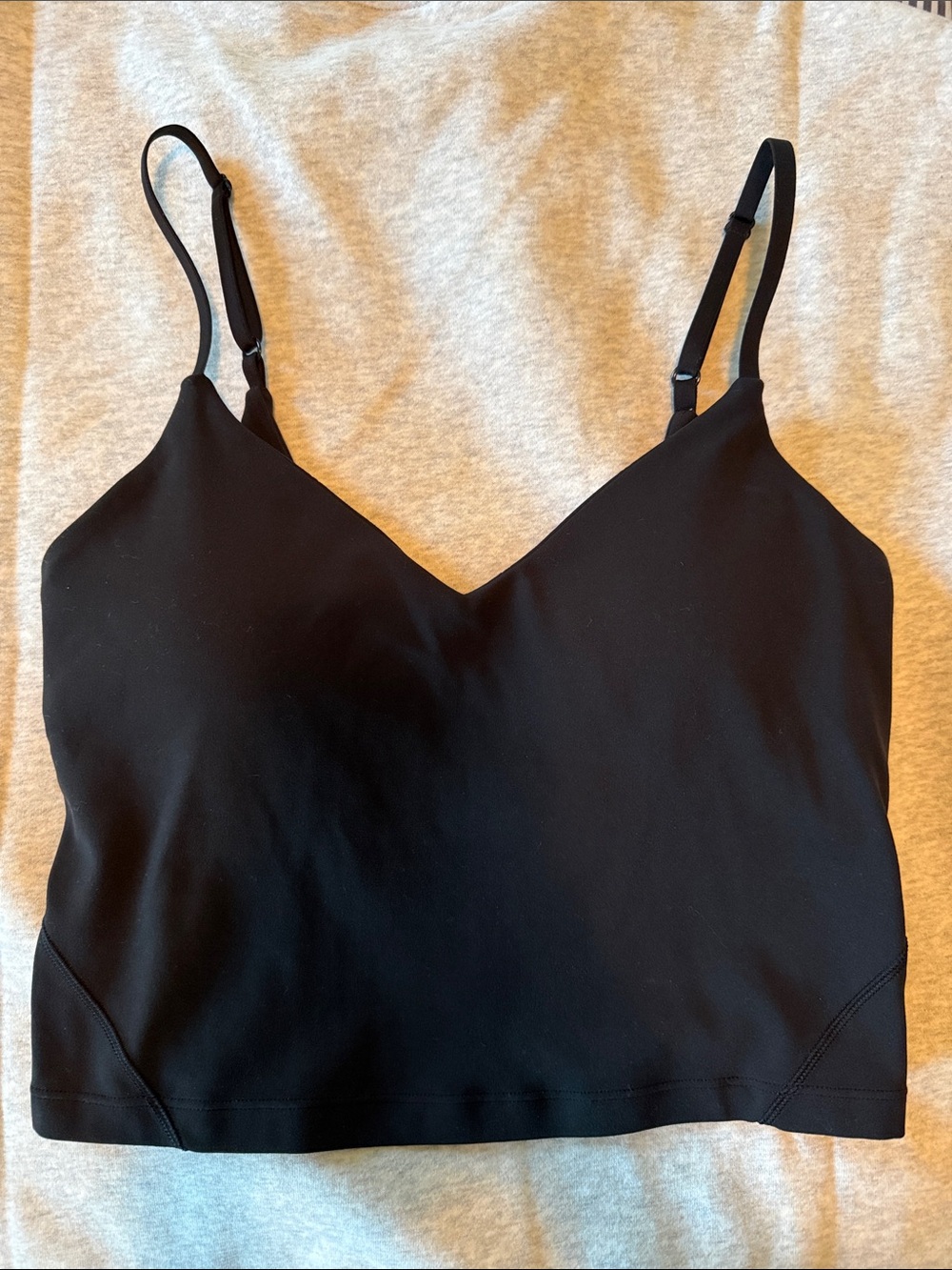 lululemon athletica Black Adjustable-Strap Tank
